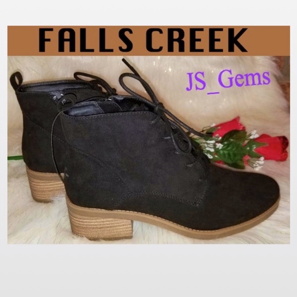 Falls Creek Shoes - NWT Woman's Comfortable Suede Ankle Boots